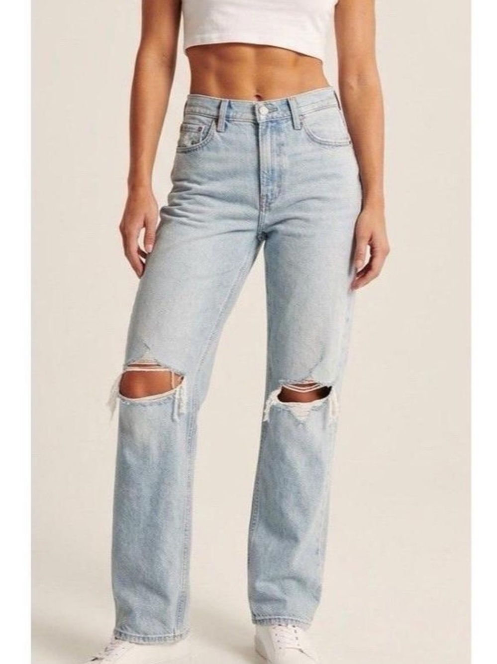 Abercrombie & Fitch Low Baggy Loose Jeans